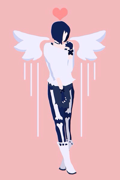 crazy-melomaniac:  DRAMAtical Murder minimalist style. .