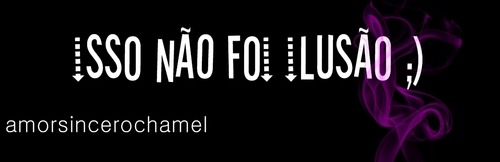 believe4reverchamel:  Iludida eu? Magina… 