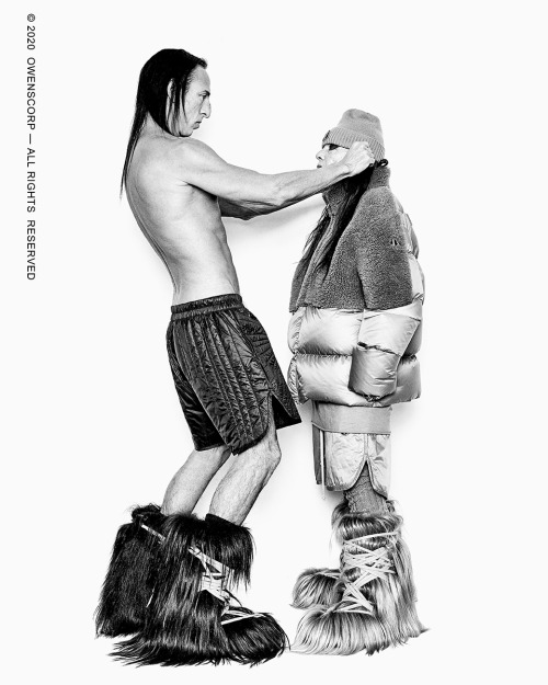 MONCLER + RICK OWENS COLLAB AVAILABLE NOW WORLDWIDE