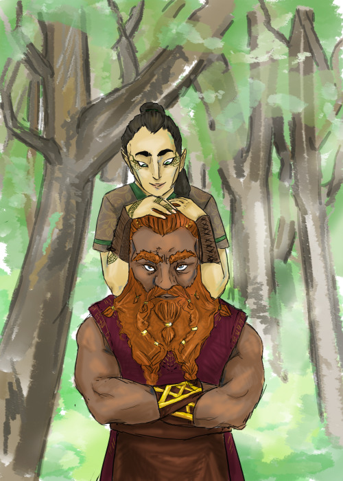 greymantleish:It’s always time for Legolas and Gimli being cute. Always.