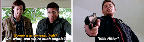 Dean Winchester, Sexy Antifa