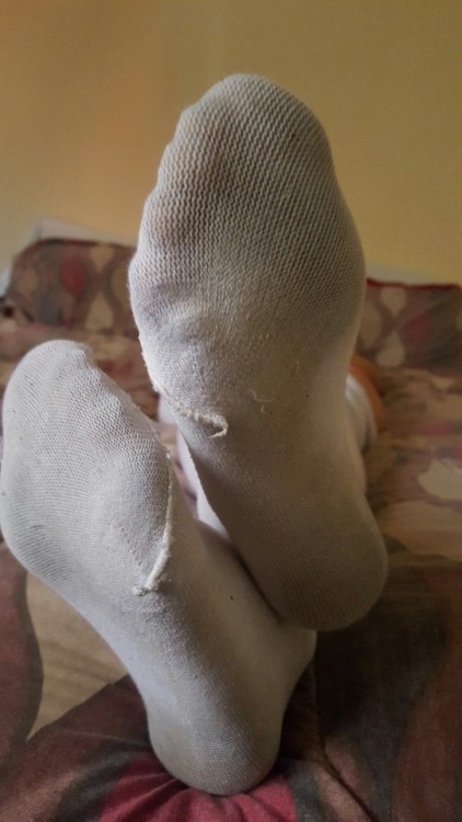 smellysocksfetish: Some hot smelly socks pics sent in to us from @fandgfootinc, check out their blog