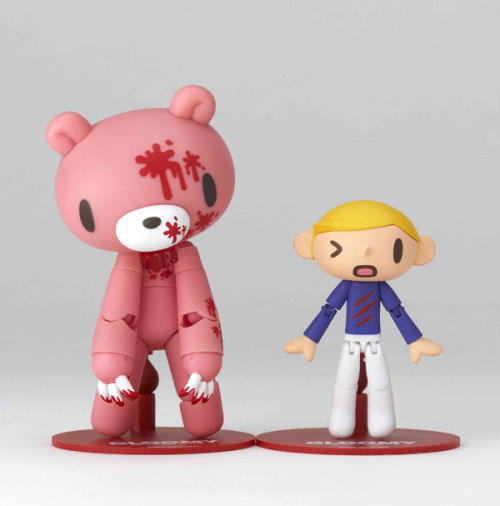 Gloomy & Pitty Action Figures by Kaiyodo, from Gloomy Bear