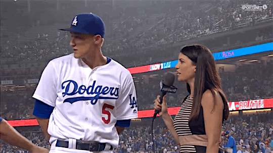 gfbaseball:  “It was very cold, you were very hot tonight Corey.”
