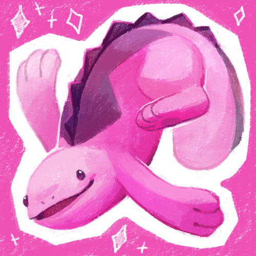 Huevember 9-12 ~ pink lads!!!  Shiny honchkrow is such a fave, he goes from being a foreboding mob b