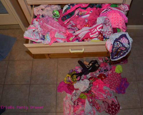 Porn underweardrawers:  Bright pink underwear photos