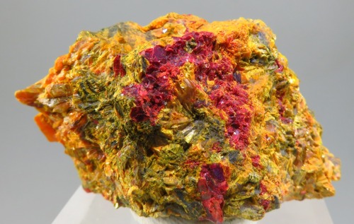 Getchellite & Orpiment - Getchell Mine, Humboldt County, Nevada