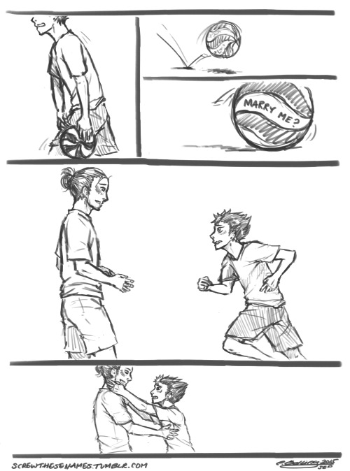 screwthesenames: AsaNoya proposal requested by lunar-angelwings  (I’m soooorry that It di