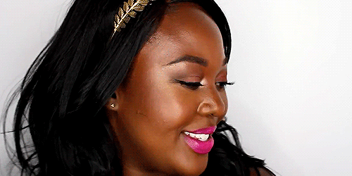 eurodolll:  makeupproject-deactivated201701:swatch sesh: iman luxury moisturizing lipsticks (บ) with shana  They literally all look amazing on her