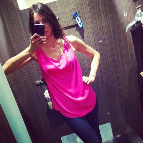 XXX therubyrat:  Alice   Olivia hot pink droopy photo