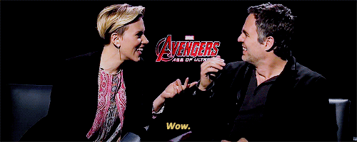 dailymarvelkings:Happy Birthday Scarlett Johansson and Mark Ruffalo! x