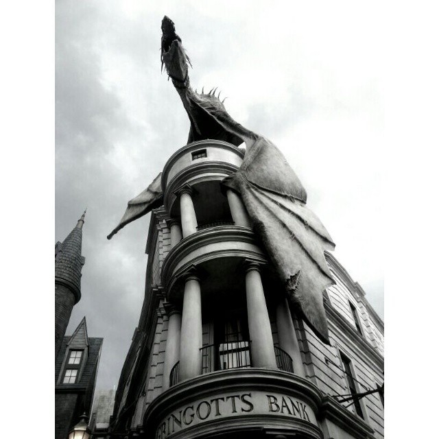 Le Gringotts at Diagon Alley.
#harrypotter #universalstudios