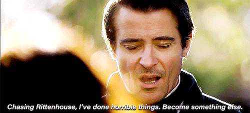 queenincrimson:Lucy x Flynn Moments              The Capture of Benedict Arnold (1x10)