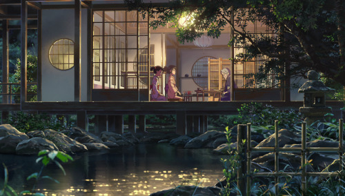 theamazingdigitalart:The beautiful background art of Kimi no Na Wa (Your Name)Art Book (Japanese): K