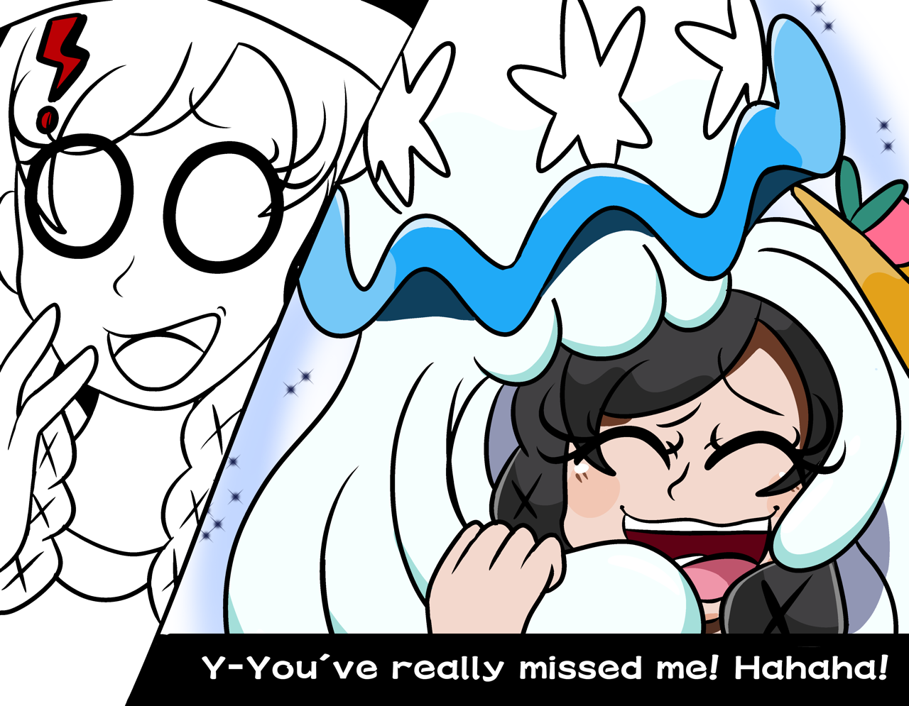 Kira Kira A Ub Reunion In The Ub Au After A Few Months