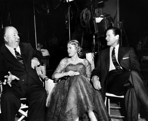 Behind the scenes of Dial M For Murder (1954) Copyright Warner Bros.