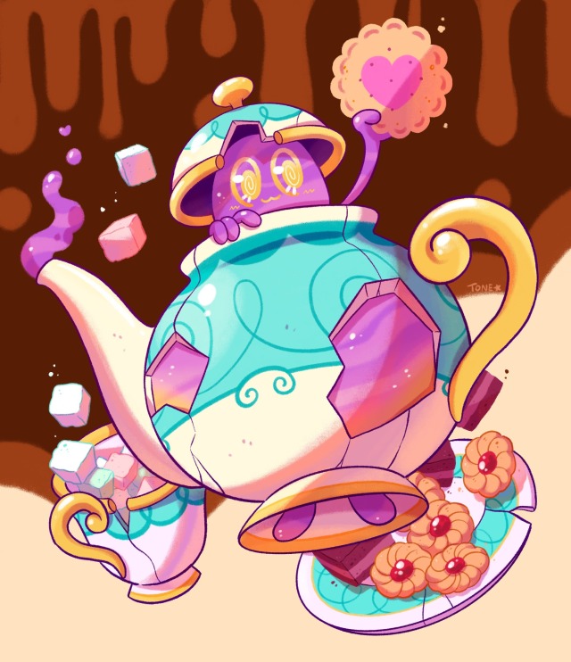 meganemango: Polteageist!!! It is very short and very stout… 