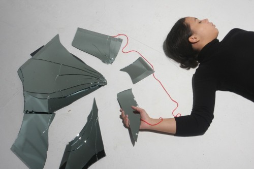 illdoitwithdaisiesinmyhair:  Shattered, 2014  Ashley Davila Amato 