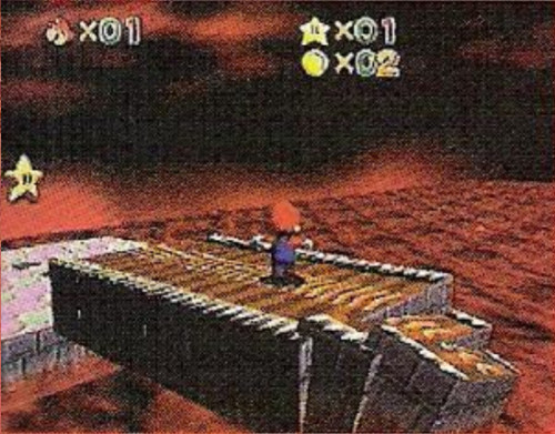 suppermariobroth: Screenshots of the version of Super Mario 64 shown at the Shoshinkai 1995 expo. No