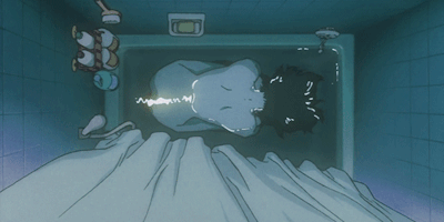 90s Anime Aesthetic - [blue]