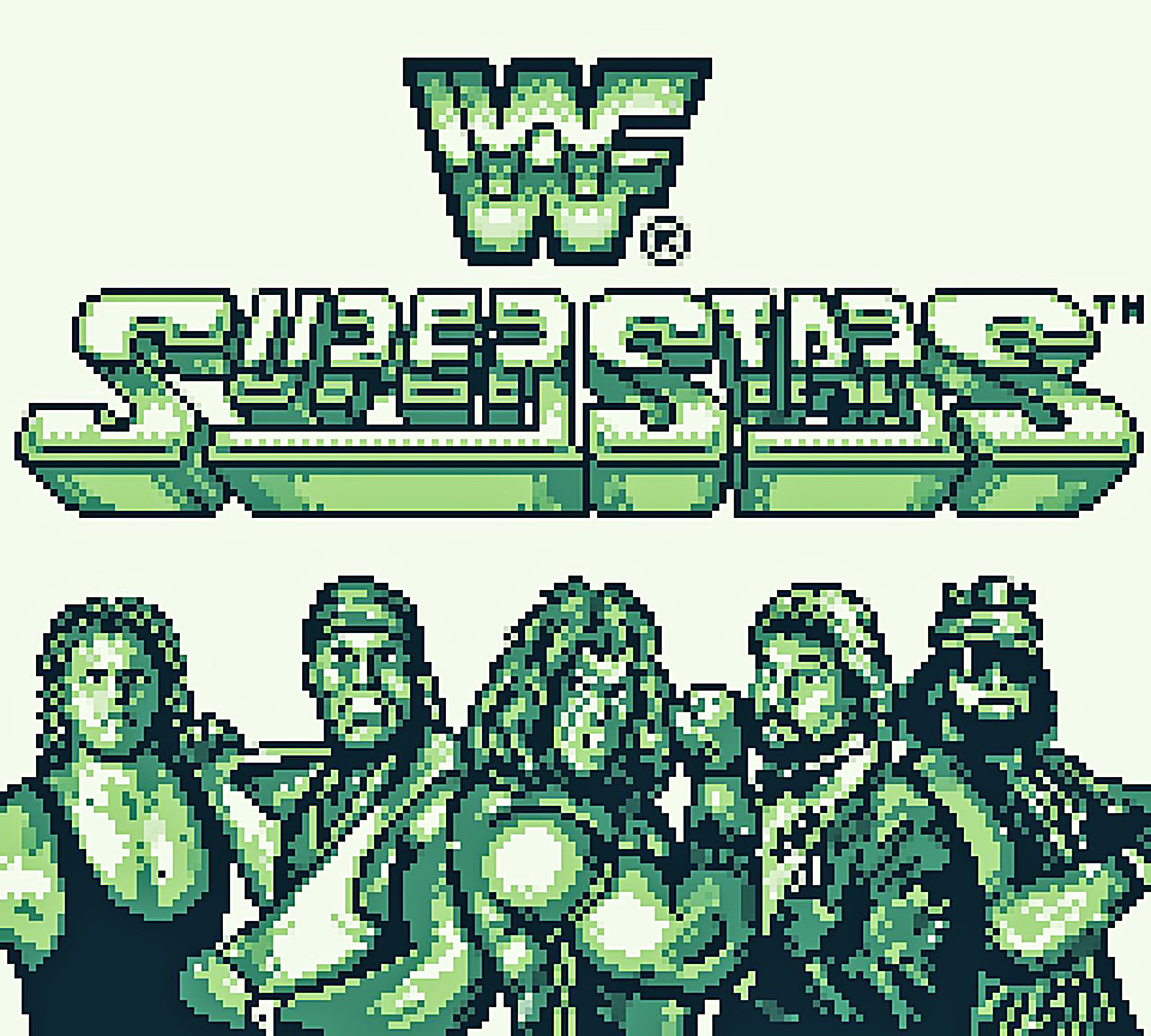 90sold:  WWF Superstars - Nintendo Game Boy (1991).