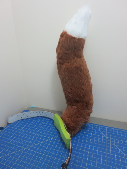 Remade the tail for my Nishiki / Kaden costume, previous tails for both this and the Ran costume wer