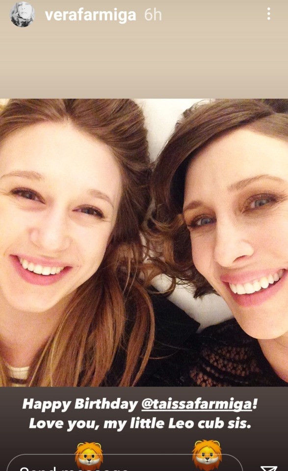 Happy 27th Birthday to Taissa Farmiga!