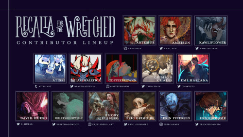 regaliazine: MEET THE CONTRIBUTORS With our dance card full, Regalia for the Wretched is proud to pr