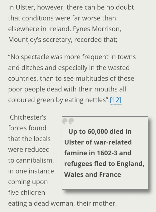 "My Country's History Is One Of Manufactured Suffering. I Was A Boy When The Tudors Burned Any Food The