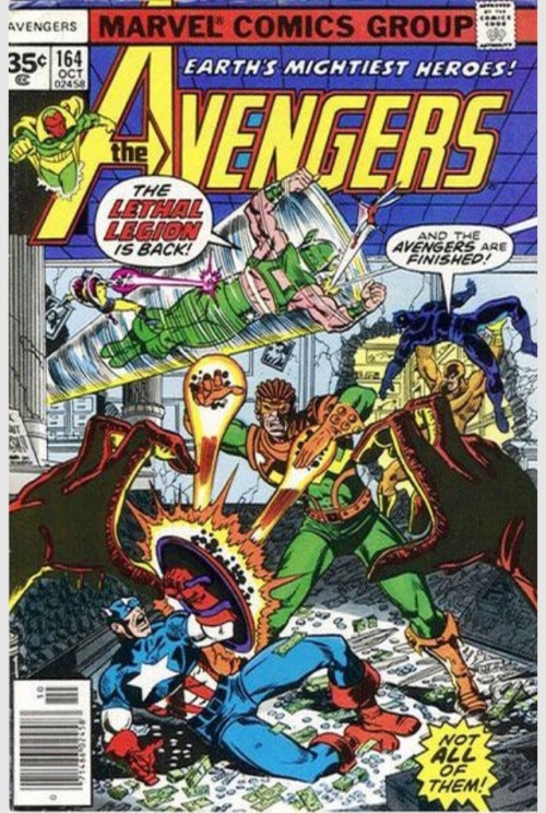 pat1dee: Avengers #164 October 1977 Cover by George Perez