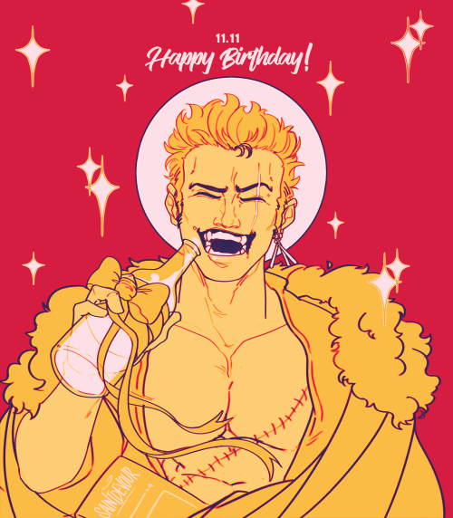 demonzoro: HAPPY BIRTHDAY, MOML (MOSS OF MY LIFE)!!!!  i didn’t think i’d make it in time for the ac