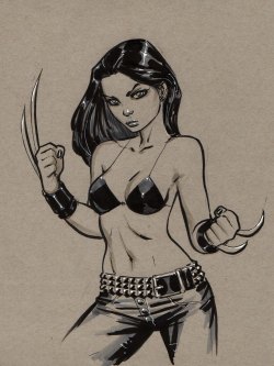 Bear1Na:  X-23 By Alé Garza