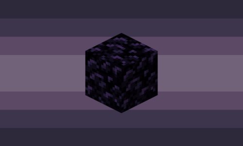 obsidiangendera gender related to the obsidian block in minecraft.