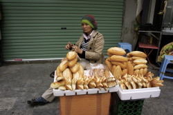 Baguettes are everywhere in Vietnam. Hanoi, Vietnam http://fascination-st.tumblr.com/