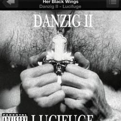 Blackest of the black darker than night come to me my bleeding light. #danzig #herblackwings #lucifuge