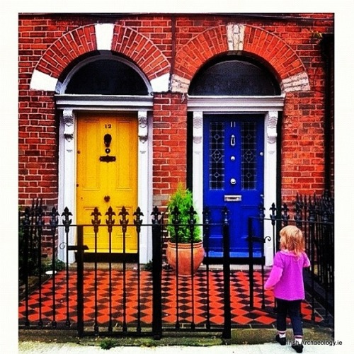 Dublin doors, Ireland Photo 1 by Frank Kovalcheck Photos 2 &amp; 3 by Irish ArchaeologyPhoto 4 by Ji