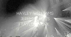 youngbloodnow: music challenge: [1/50] favorite bands/musicians ♥ paramore“Welcome
