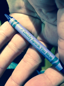 cumbemypet:  Sometimes a crayon says it best