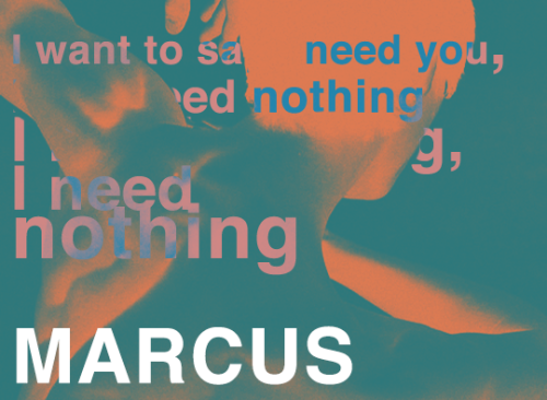 mxrcusflint: And I’d call out an endingIf you’d hold it against me // flint x wood