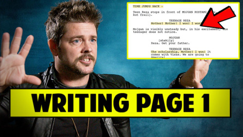 How To Write The First Page Of A Screenplay | American Fighter - Shaun Paul Piccinino