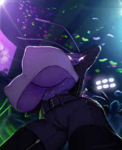 borisalien: Nina Clubbing It’s Eeffreef’s Mantis bimbot - Nina. (I haven’t returned, just got my hands on a lil’ bit of Internet)   - twitter - Patreon - FA -   