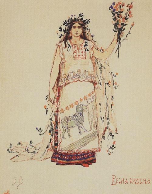 viktor-vasnetsov: Vesna Krasna, 1885, Viktor Vasnetsov