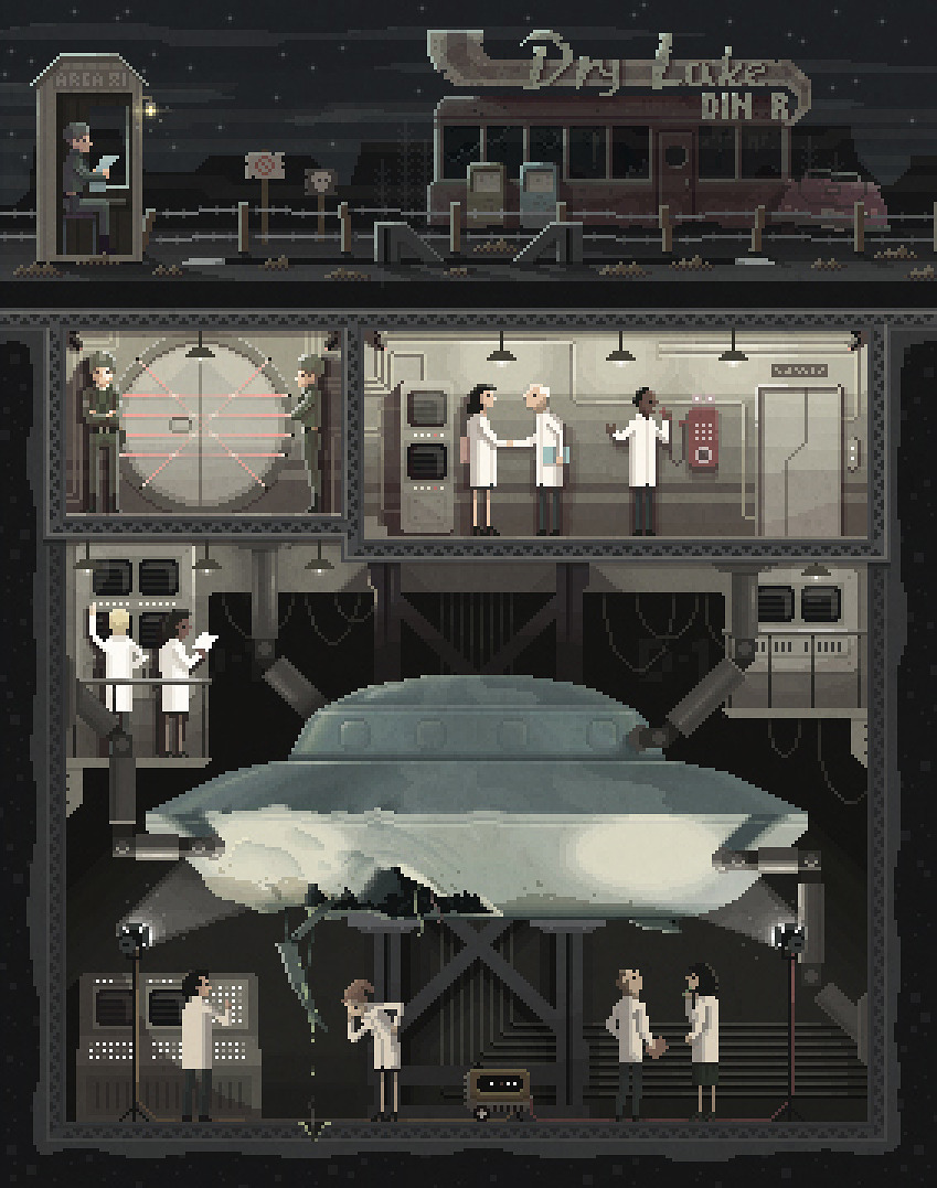 freshphotons:  “The Secret&ldquo; and &rdquo;Moonbase&ldquo; by Octavi