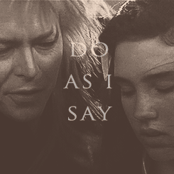 edelvaistormborn:  Fear me Love me Do as I say And I will be your slave 