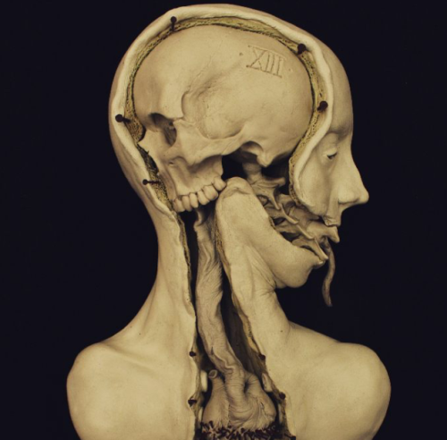 funkmast4v: sixpenceee: Sculpture by artist Emil Melmoth. Of his work Melmoth says “Death is l