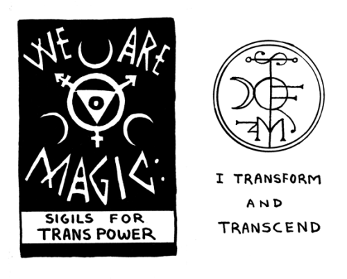 magpiestudio: My most recent zine is a 1-page-fold love letter to the trans community, & it’s fr