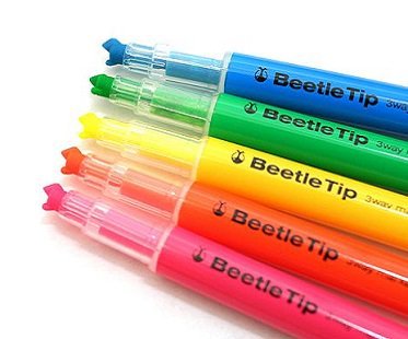 awesomeinventions:  (via 3-Way Highlighter Pen) 