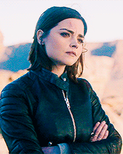 elena-gilbert:  Clara + crossed arms