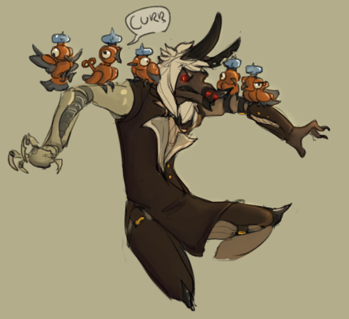The Father Mecha-Pigeon In His Natural Habitat.