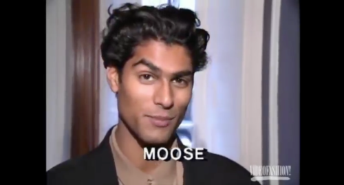 objetocotidiano:Moose Ali Khan, 1989 model profile